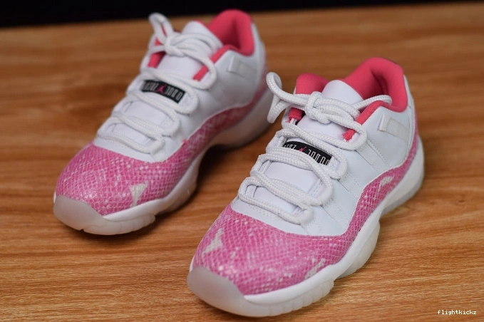 Low 11 Air Snakeskin Jordan WMNS AH7860-106 Pink 1024